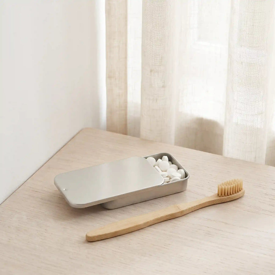 Tandtabletter med appelsin – tandpasta uden tube